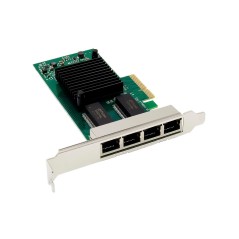 MicroConnect Network Card PCIe x4 I350-T4