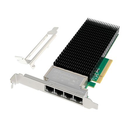 "MicroConnect Network Card PCIe x8 X710-T4 - Hurtig og Pålidelig Netværksløsning til Professionelt Brug | MC-PCIEX8-X710-T4"