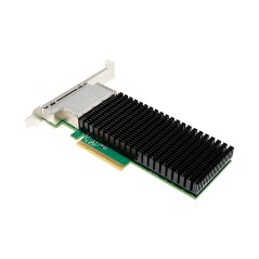 "MicroConnect Network Card PCIe x8 X710-T4 - Hurtig og Pålidelig Netværksløsning til Professionelt Brug | MC-PCIEX8-X710-T4"