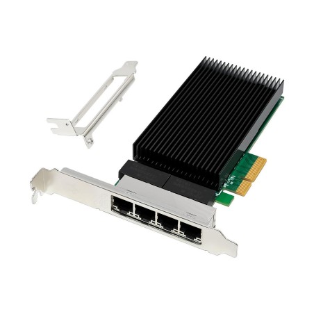 MicroConnect Network Card PCIe x4 I226-T4 - Hurtig, Stabil & Effektiv Netværksløsning - Varenummer MC-PCIEX4-I226-T4