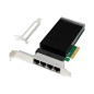 MicroConnect Network Card PCIe x4 I226-T4 MicroConnect Network Card PCIe x4 I226-T4