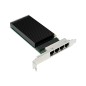 MicroConnect Network Card PCIe x4 I226-T4 MicroConnect Network Card PCIe x4 I226-T4