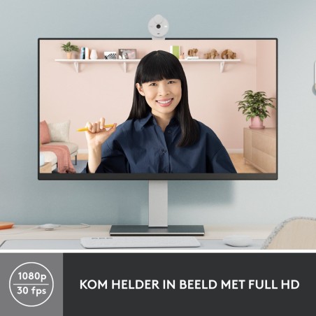 Køb Logitech Brio 300 Webcam - 2 MP 1920X Kvalitet | Varenummer: 960-001442
