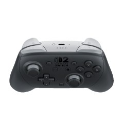 Nintendo Switch 2 Pro Controller - Sort Bluetooth Gamepad med Analog og Digital funktioner - Perfekt til Gamerene!