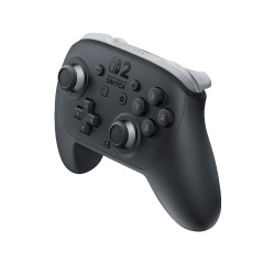 Nintendo Switch 2 Pro Controller - Sort Bluetooth Gamepad med Analog og Digital funktioner - Perfekt til Gamerene!