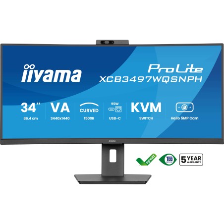 iiyama 34'' UWQHD curved monitor