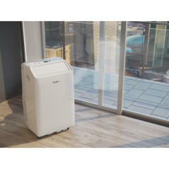 Whirlpool PACF29HP W Mobil luftkonditioneringsanlæg - Effektiv køling med lavt støjniveau (62 dB) - Elegant hvid design | Varenr