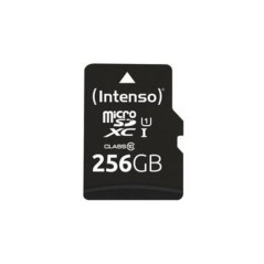 Intenso microSD 256GB UHS-I Perf CL10| Performance MicroSD 256GB 90 MB/s