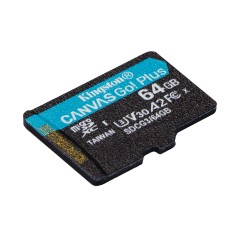 Køb Kingston 64GB microSDXC Canvas Go Plus - Hurtig, pålidelig og perfekt til dit digitale liv!