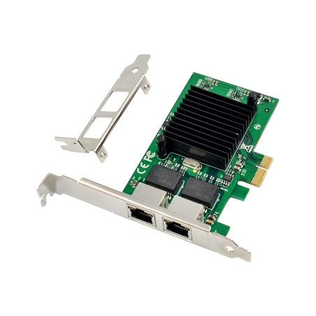 MicroConnect Network Card PCIe x1 Intel - Hurtig, Pålidelig & Effektiv Netværksløsning | Varenummer: MC-PCIEX1-82575