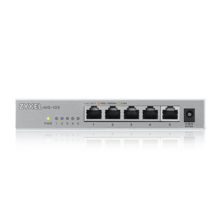 Zyxel XMG-105 Switch 5-porte 25 Gigabit Ethernet - Hurtig og Pålidelig Netværksløsning til Dit Hjem eller Kontor