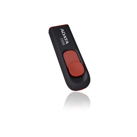 ADATA 32GB USB 2.0 BlackRed C008 - Hurtig, Sikker og Stilfuld Lagring!