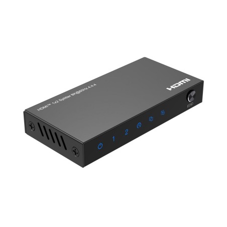 MicroConnect 8K60Hz HDMI Splitter 1x2 - Optimal videooplevelse med førsteklasses kvalitet!