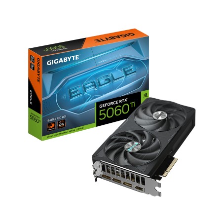 Gigabyte GeForce RTX 5060 Ti Eagle OC 8GB - Kraftfuld Grafikkort til Ultimativ Spiloplevelse!