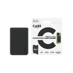 PanzerGlass CARE by Fashionable Card Holder Black iPhone Beskyttelsescover Transparent