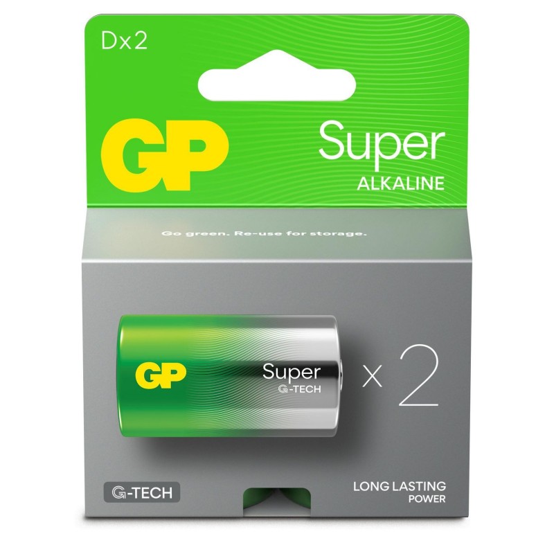 GP SUPER ALKALINE D/LR20 GP SUPER ALKALINE D/LR20