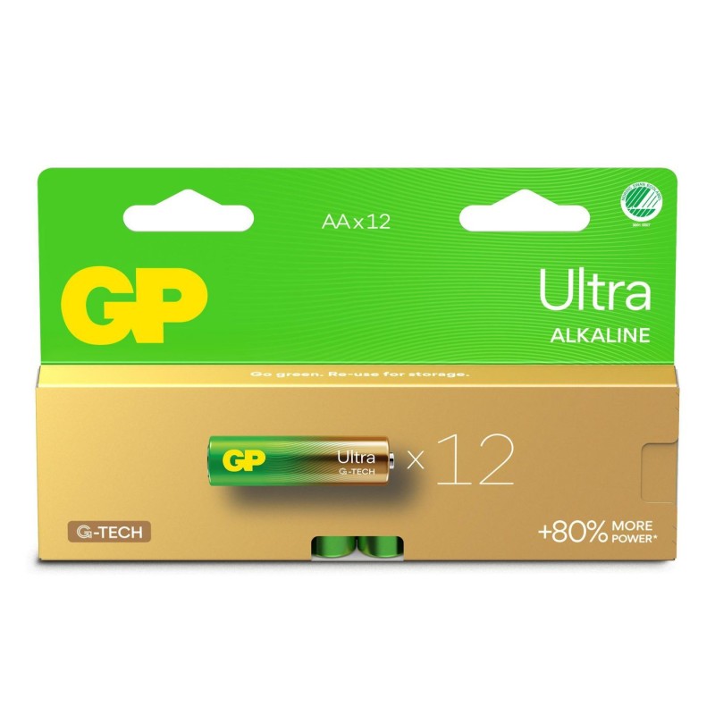 GP ULTRA ALKALINE AA/LR6 GP ULTRA ALKALINE AA/LR6