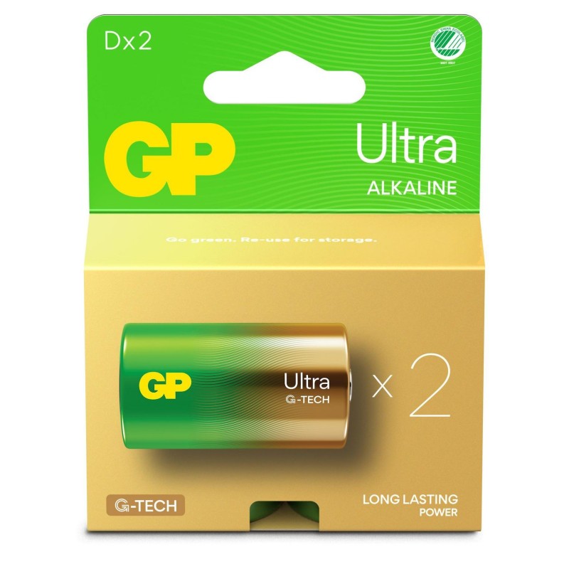 GP ULTRA ALKALINE D/LR20 GP ULTRA ALKALINE D/LR20