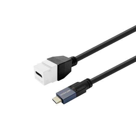 Vivolink Keystone White USB-C Female - Kvalitet, Funktionalitet & Stil | PROKEYUSBCFM0,5W