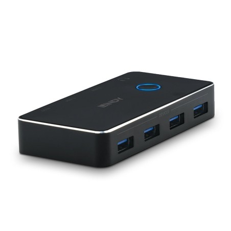 Lindy USB 3.0 Sharing Switch 24 - Effektiv Deling af USB-enheder med Høj Hastighed!