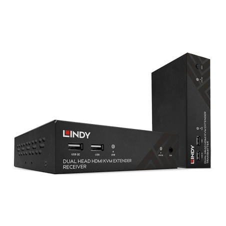 Lindy 150M Cat6 Dual Head HDMI - Professionel Kvalitet og Uovertruffen Præstation til Dit AV-behov!