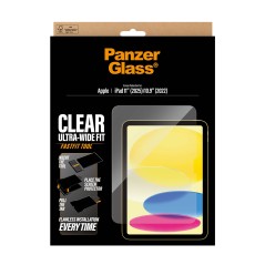 PanzerGlass Screen Protector til iPad 11 (2025-2026) - Ultra-Wide Fit med Fastfit Tool - Optimal Beskyttelse & Klarhed!