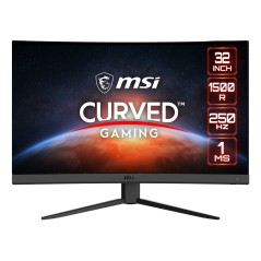 MSI G32C4X 315 1920 x 1080 Full HD Gaming Skærm – 250Hz, HDMI & DisplayPort – Optimer dit spil!