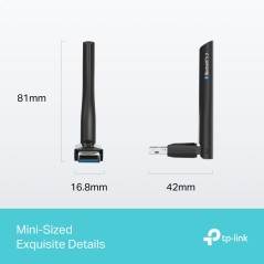 TP-Link UB500 Plus V1 - Hurtig, Stabil & Effektiv Bluetooth Adapter | Varenr. 8885020626193