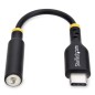 StarTech.com Usb-C To 3.5Mm Trrs StarTech.com Usb-C To 3.5Mm Trrs