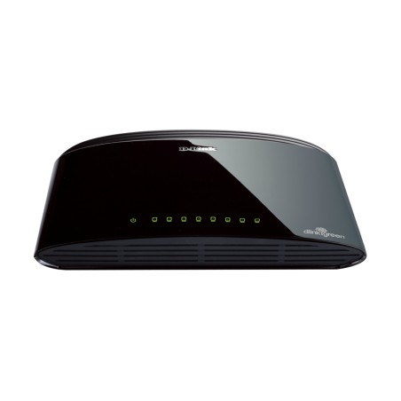 D-Link 8-port 10100 Desktop Switch - Effektiv Netværksløsning til Dit Hjem eller Kontor (Varenummer: DES-1008D/E)