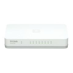 D-Link 8-Port GIGABIT EASY DESKTOP - Effektiv Netværksløsning til Hurtig Dataoverførsel | GO-SW-8G/E
