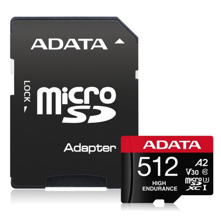 ADATA High Endurance 512 GB - Ultimativ ydeevne og pålidelighed til dine data!