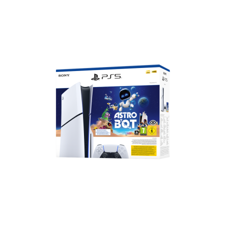 Køb Sony PlayStation 5 Slim Standard Edition 1TB - Astro Bot Bundle | Fantastisk Gaming-oplevelse!