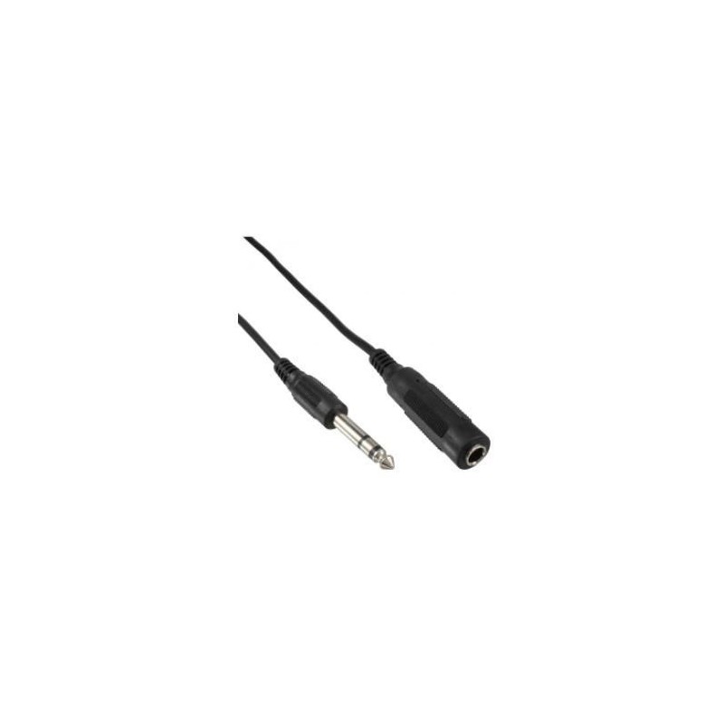 MicroConnect 6.3mm Jack Extension Cable, 5m