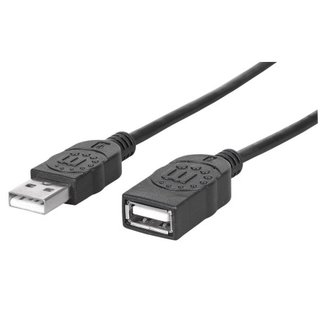 "Manhattan USB-A til USB-A Forlængerkabel - Kvalitet og Pålidelighed | Varenummer: 308519"