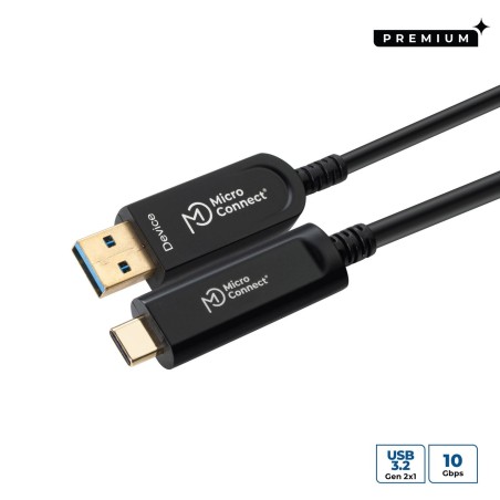 Premium MicroConnect Optic USB Cable 3.2 - Hurtig, Pålidelig, og High-Performance (Varenr. MC-USB3.2CA30)