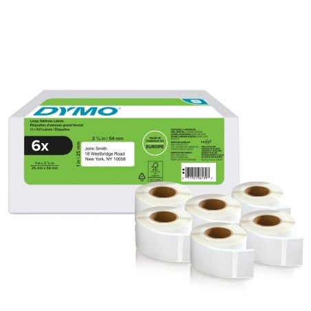 DYMO Printer Etiketter - Hvide Labels (Varenr. 2177564) til Professionel Brug!