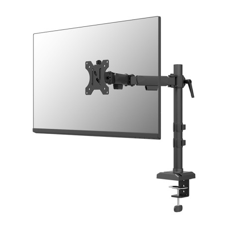 Køb Neomounts NERO Single Flat Screen Desk DS60-600BL1 - Elegant og Pladsbesparende Skærmholder!