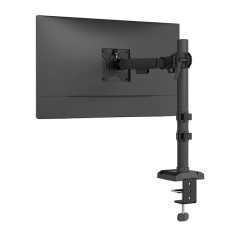 Køb Neomounts NERO Single Flat Screen Desk DS60-600BL1 - Elegant og Pladsbesparende Skærmholder!