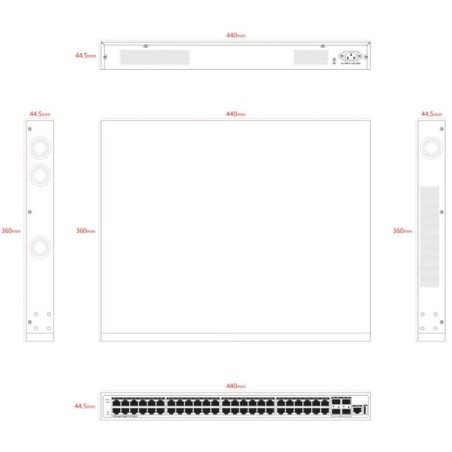 Ernitec Managed L3 - 48 x Gigabit