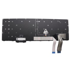 Lenovo laptop keyboard, black and