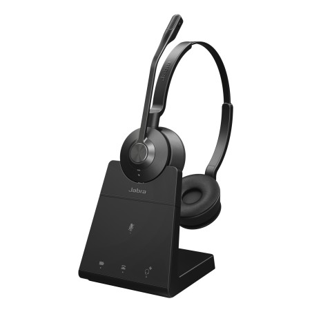 Jabra Engage 45 SE Stereo Trådløst Headset - Mesterlig Lydkvalitet i Sort | Varenr. 5706991031232