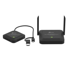 j5create JVW120 Wireless Extender - Forbedr dit WiFi-signal med topkvalitet og let installation!