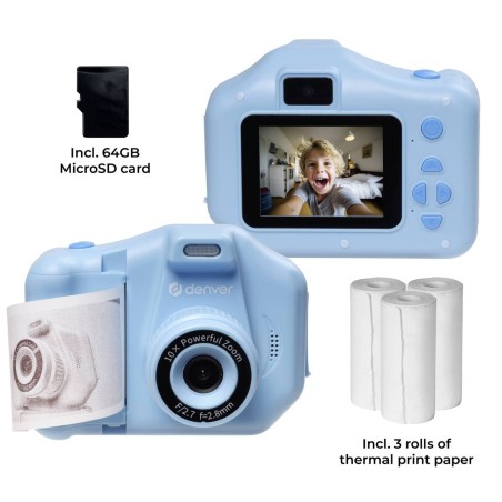 "AI Genereret Denver Kpc-1370 Brnekamera med Printer - 5 Megapixel Kvalitet til Fantastiske Billeder!"