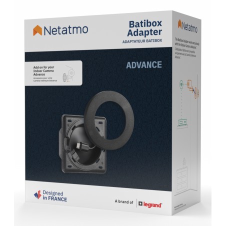 Netatmo Indoor Camera Batibox - Sikkerhed i Hjemmet med Intelligent Overvågning NPC-BAT-B