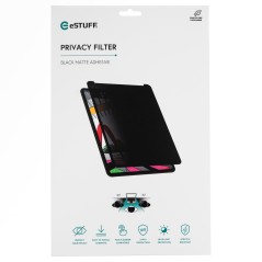 eSTUFF Adhesive Privacy Filter 150 - Beskyt dit privatliv med stilfuldt design og nem installation!