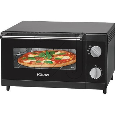 Bomann MPO 2246 CB Pizzaovn 1kW - Perfekt til Lækre Pizzaer og Bagning!