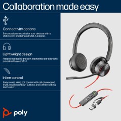 HP Blackwire 8225 USB-C Headset