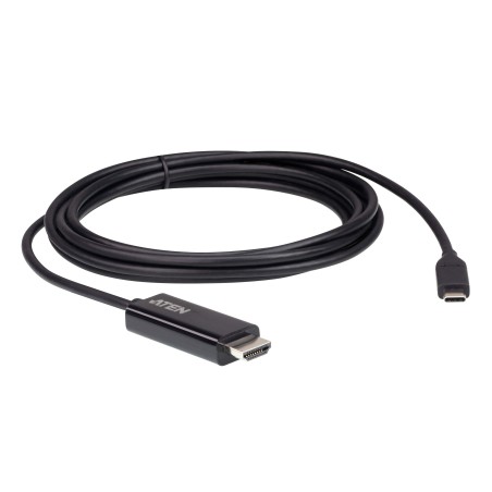 Aten USB-C til 4K HDMI Converter - UC3238-A | Oplev Fantastisk Billedkvalitet og Nem Anslutning!