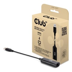Club 3D USB-A til RJ45 netværksadapter 5Gbps 24.5 cm